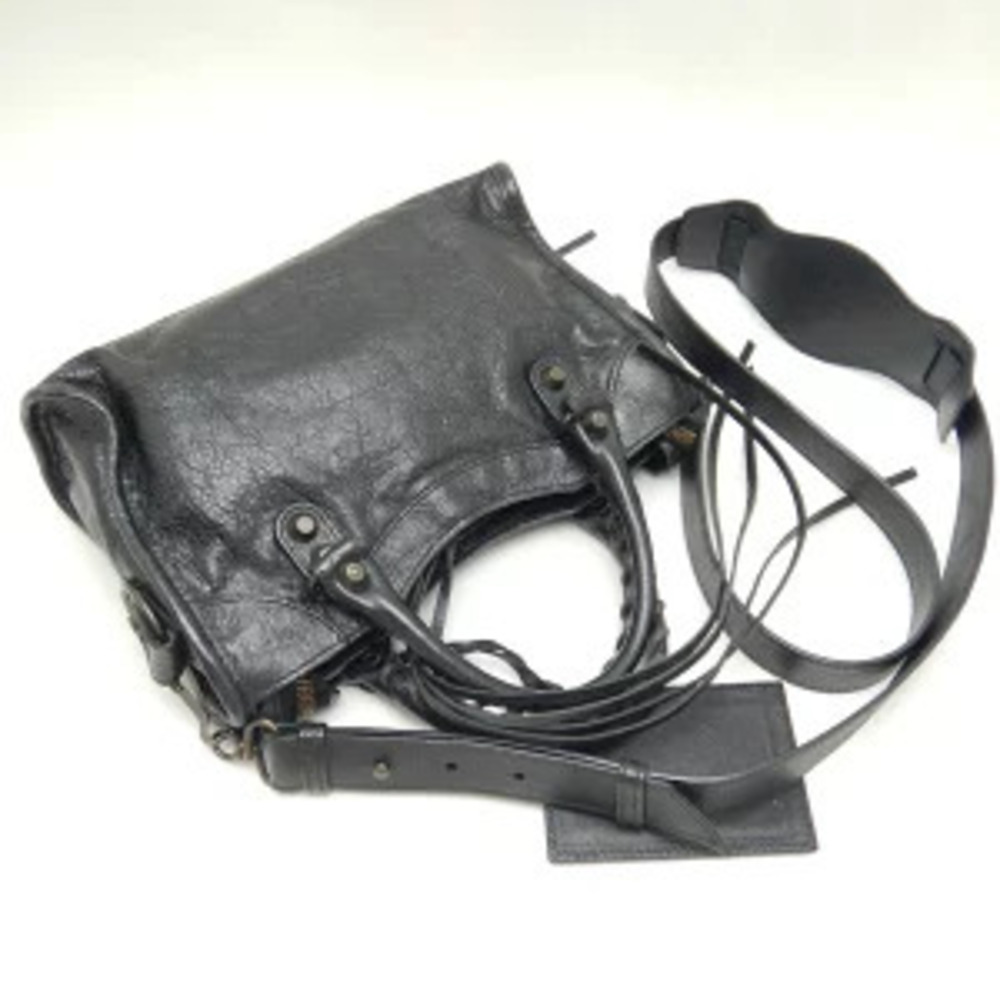 Balenciaga City Handbag Lambskin Black - Picture 3 of 9